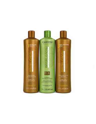 Brasil Cacau BTX Vegan kit professionale 3x1000ml