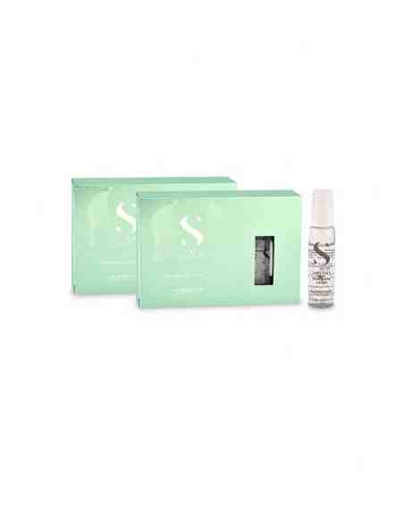 Alfaparf Semi di Lino Scalp Renew kit 2 scatole 24 fiale anticaduta da 10 ml