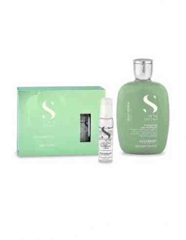Alfaparf Semi di Lino Scalp Renew kit anticaduta con shampoo 250 ml 12 fiale e tonico 125 ml