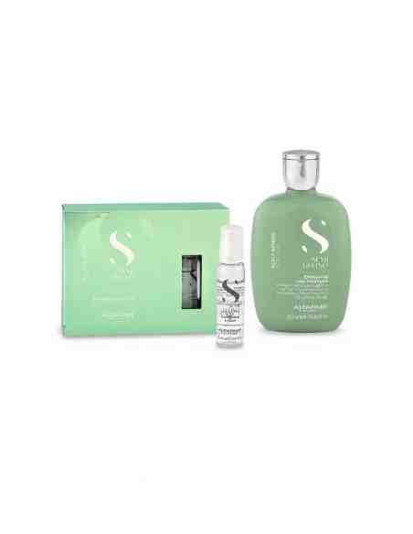 Alfaparf Semi di Lino Scalp Renew kit anticaduta con shampoo 250 ml 12 fiale e tonico 125 ml