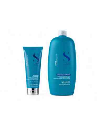 Alfaparf Semi di Lino Curls Enhancing Conditioner – Balsamo per Capelli Ricci 200 ml e 1000 ml