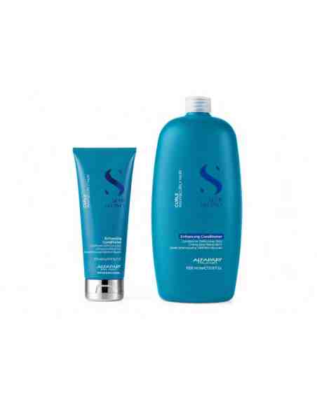 Alfaparf Semi di Lino Curls Enhancing Conditioner – Balsamo per Capelli Ricci 200 ml e 1000 ml