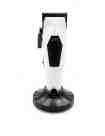 JRL 3000C Bianca tagliacapelli professionale con base di ricarica e lama Fade Blade.