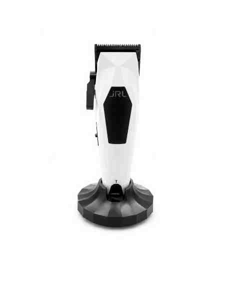 JRL 3000C Bianca tagliacapelli professionale con base di ricarica e lama Fade Blade.