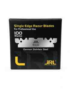 JRL Single Edge Razor Blades confezione da 100 lame professionali monolama in acciaio inox tedesco.
