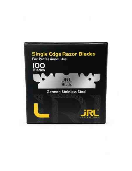 JRL Single Edge Razor Blades confezione da 100 lame professionali monolama in acciaio inox tedesco.