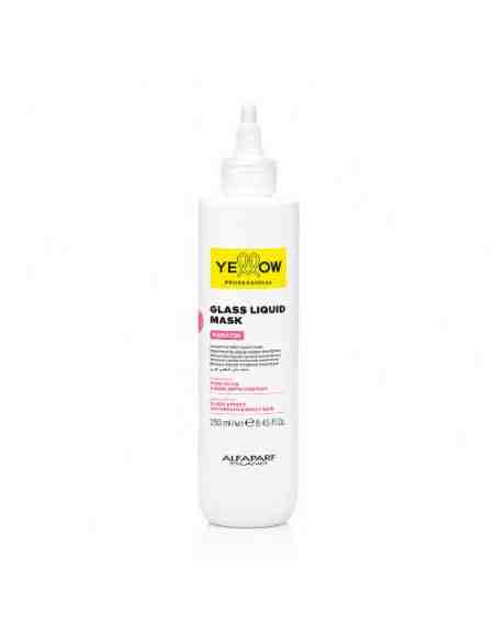 Yellow Professional Glass Liquid Mask 250 ml maschera liquida lamellare effetto vetro