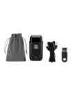 Perfect Beauty Triumph Razor accessori con sacchetto cavo USB e spazzolina
