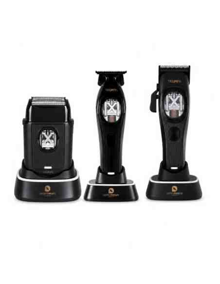Perfect Beauty Triumph Kit Barber Professionale Clipper, Trimmer e Shaver