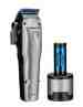 BaBylissPRO FXONE Lo-Pro Clipper Grey FX829E tagliacapelli professionale con batteria intercambiabile