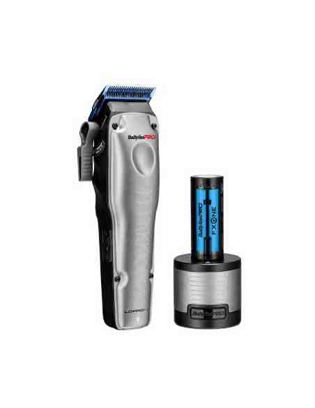 BaBylissPRO FXONE Lo-Pro Clipper Grey FX829E tagliacapelli professionale con batteria intercambiabile