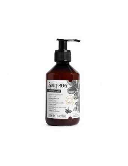 Bullfrog Botanical Lab Shampoo Nutriente Restitutivo Barba e Capelli 250 ml