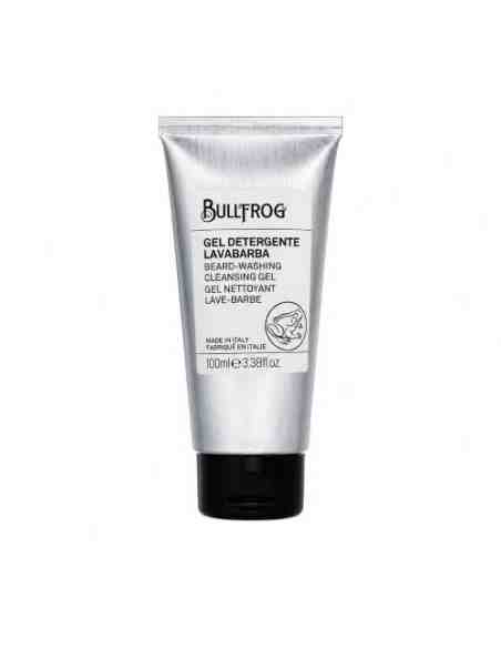 Bullfrog Gel Detergente Lavabarba 100 ml detergente antiodore per barba