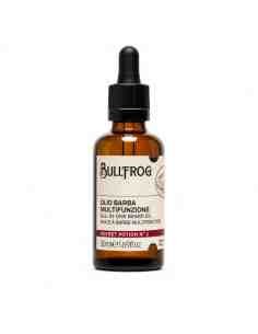 Bullfrog All In One Beard Oil Secret Potion N.2 50 ml – Olio Barba Multifunzione Pre e Post Rasatura