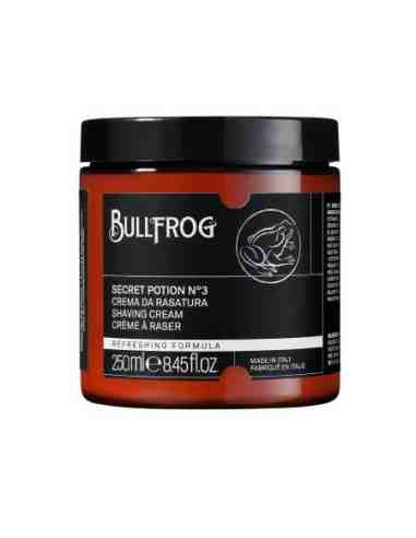 Bullfrog Crema Rasatura Secret Potion N.3 Rinfrescante 250 ml
