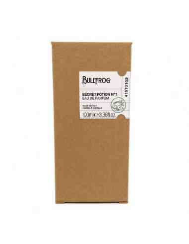 Bullfrog Secret Potion N°1 Eau de Parfum 100 ml profumo uomo legnoso ambrato Made in Italy CONFEZIONE