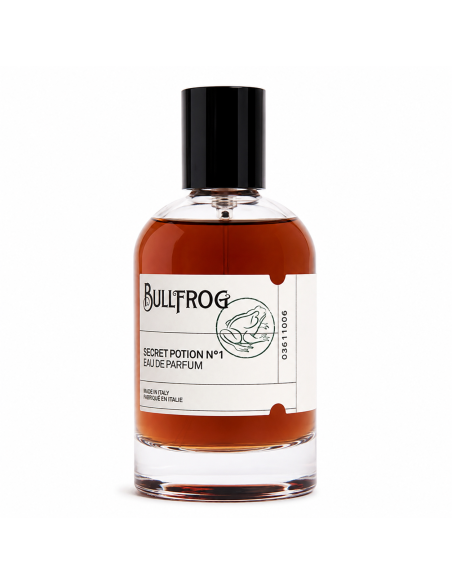 Bullfrog Secret Potion N°1 Eau de Parfum 100 ml profumo uomo legnoso ambrato Made in Italy