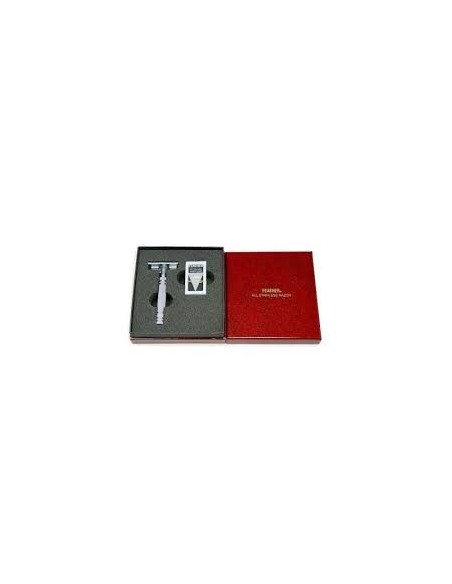 Feather Rasoio di Sicurezza Luxury AS-D2 in Acciaio Inossidabile