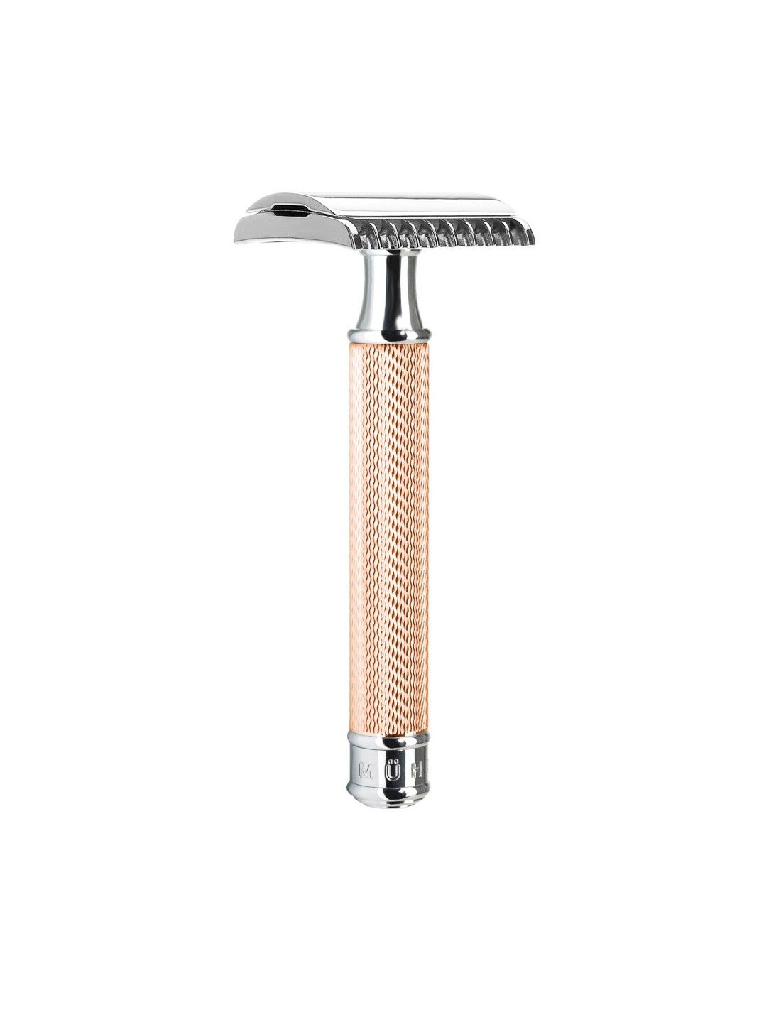 Muhle R41 Rasoio di Sicurezza Rosegold Pettine Aperto