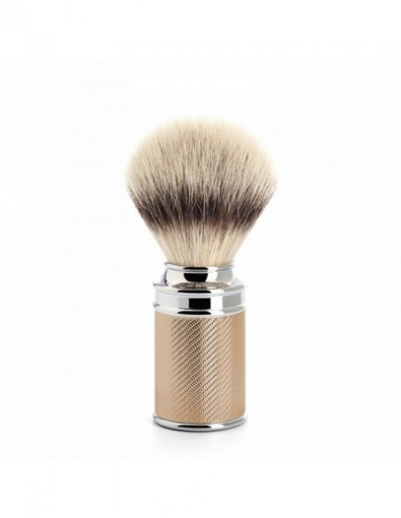 Muhle Pennello da Barba Sintetico Punta Piatta Rosegold