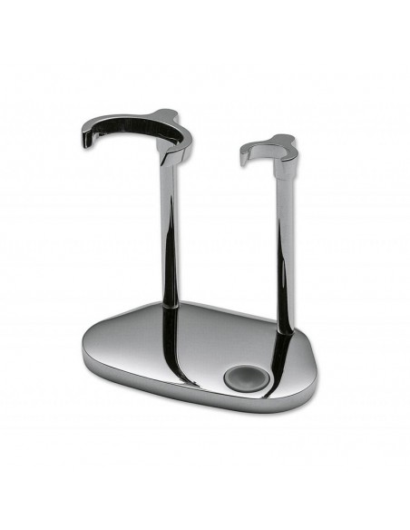 stand per rasoio mano libera e pennello da barba