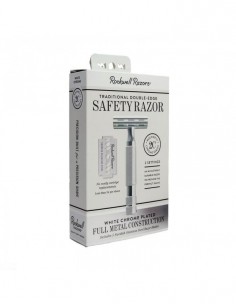 Rockwell 2C Rasoio di Sicurezza White Chrome 2