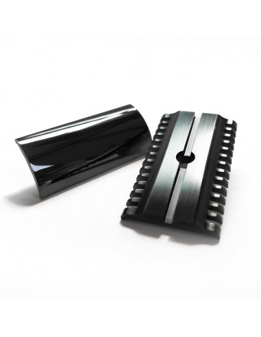 Ikon Open Comb Deluxe Testa Completa Inox per Rasoio di sicurezza