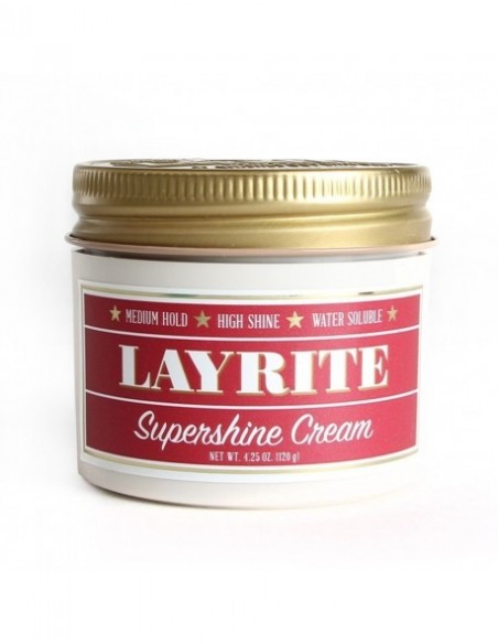 Layrate supershine cream hair pomade 120 gr Layrate supershine cream hair pomade 120 gr