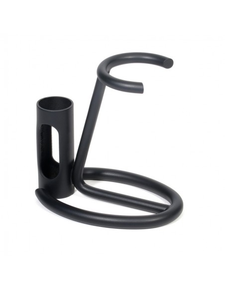 Omega supporto 206 nero per pennello da barba e rasoio