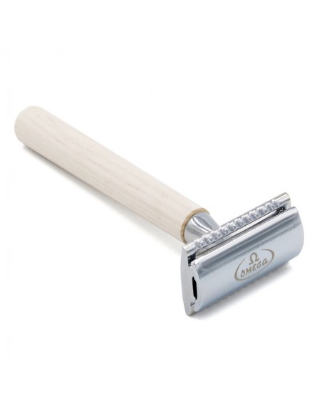 rasoio di sicurezza  d5711 manico legno chiaro