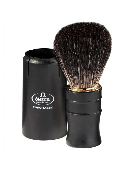 pennello da barba 614 da viaggio in Tasso Nero