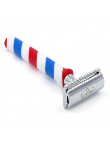 rasoio di sicurezza barber pole closed comb