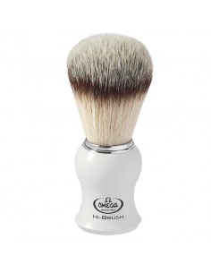 Omega pennello da barba 46745 in sintetico hi-brush