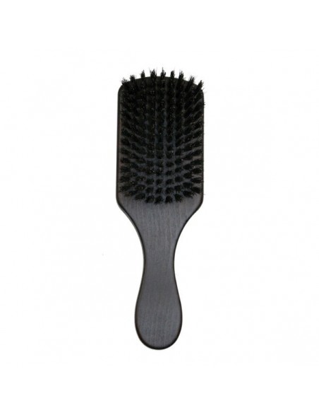 Denman beard brush dark spazzola per barba con manico