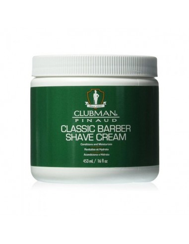 Clubman Pinaud  Crema da barba classica “classic barber shave cream”  453 ml