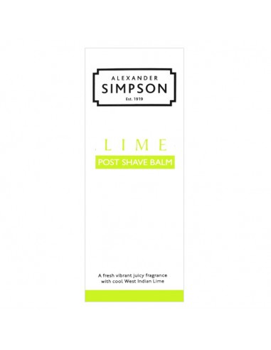 Simpson Balsamo Dopobarba in tubo 100 ml Lime