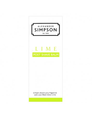 Simpson Balsamo Dopobarba in tubo 100 ml Lime