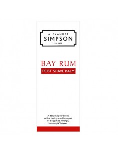 Simpson Balsamo Dopobarba Bay Rhum 100 ml