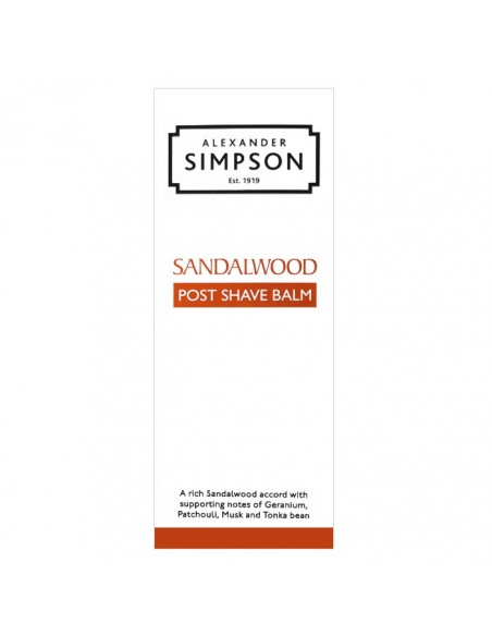 Simpson Balsamo Dopobarba Sandalwood 100 ml