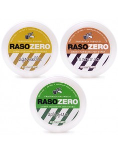 Set Saponi da barba Rasozero 125ml Spiffero, Agrumella, Barbacco. Made in Italy