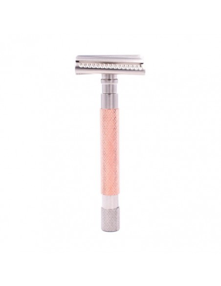Parker Semi-Slant Rasoio di Sicurezza Rose Gold