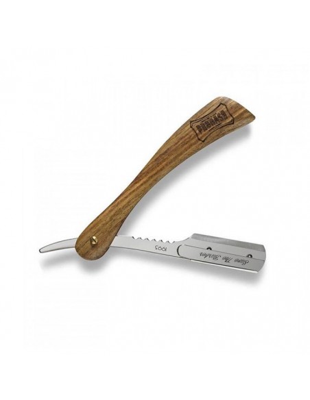 Proraso Rasoio a mano libera con lame intercambiabili manico di legno Proraso Rasoio a mano libera con lame intercambiabili manico di legno
