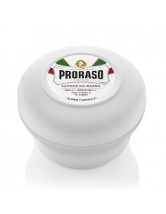 Proraso Sapone da Barba Linea Bianca Pelli Sensibili Anti Irritazione in ciotola 150 ml