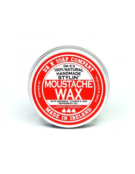 Dr K Moustache Wax Peppermint 15 gr Cera per baffi Dr K Moustache Wax Peppermint 15 gr Cera per baffi