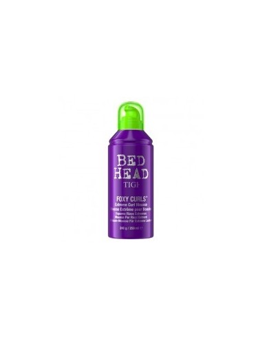 Tigi Bed Head Foxy Curls Mousse 250 ml Schiuma per capelli Ricci Fissaggio  Forte