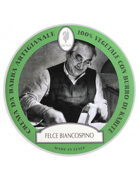 Extrò Cosmesi Crema da Barba Felce e Biancospino 150 ml
