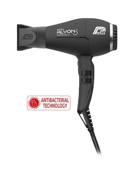 Parlux alyon asciugacapelli nero opaco